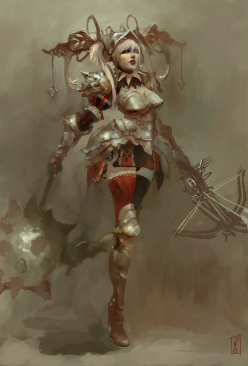 justharleyquinn:  Medieval Harley Quinn by Christian-Angel 