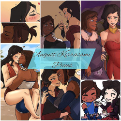 nikoniko808: I drew a LOT of korrasami this month.  ŭ+ patrons will get sfw hd images บ+ patrons get nsfw hd images + their variants patreon 