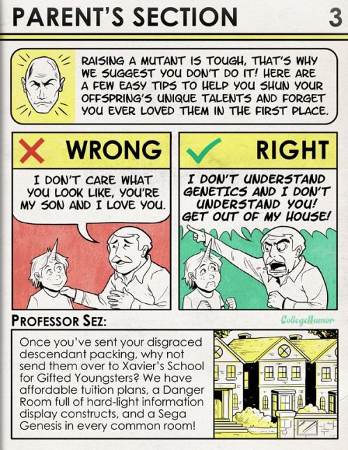 Porn collegehumor:  The X-Men Guide to Puberty by photos