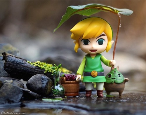 gameandgraphics:Zelda toy photography has been quite popular on Instagram for some time now, especia