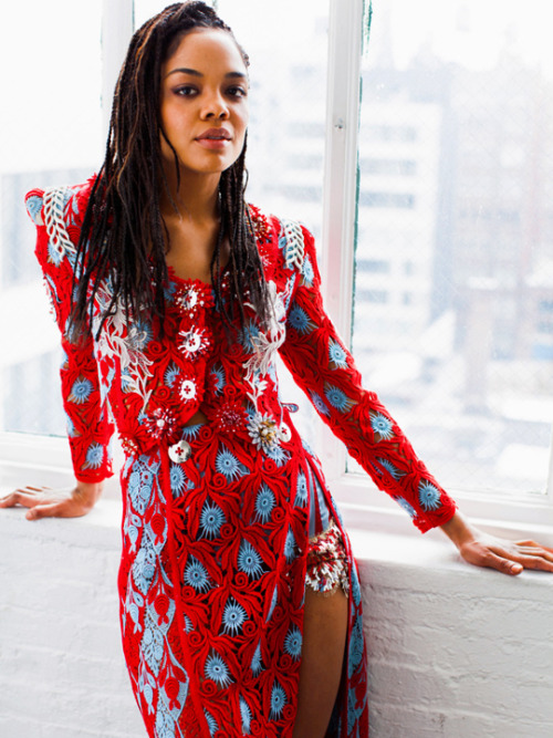 flawlessbeautyqueens:Tessa Thompson photographed by Andre Wagner