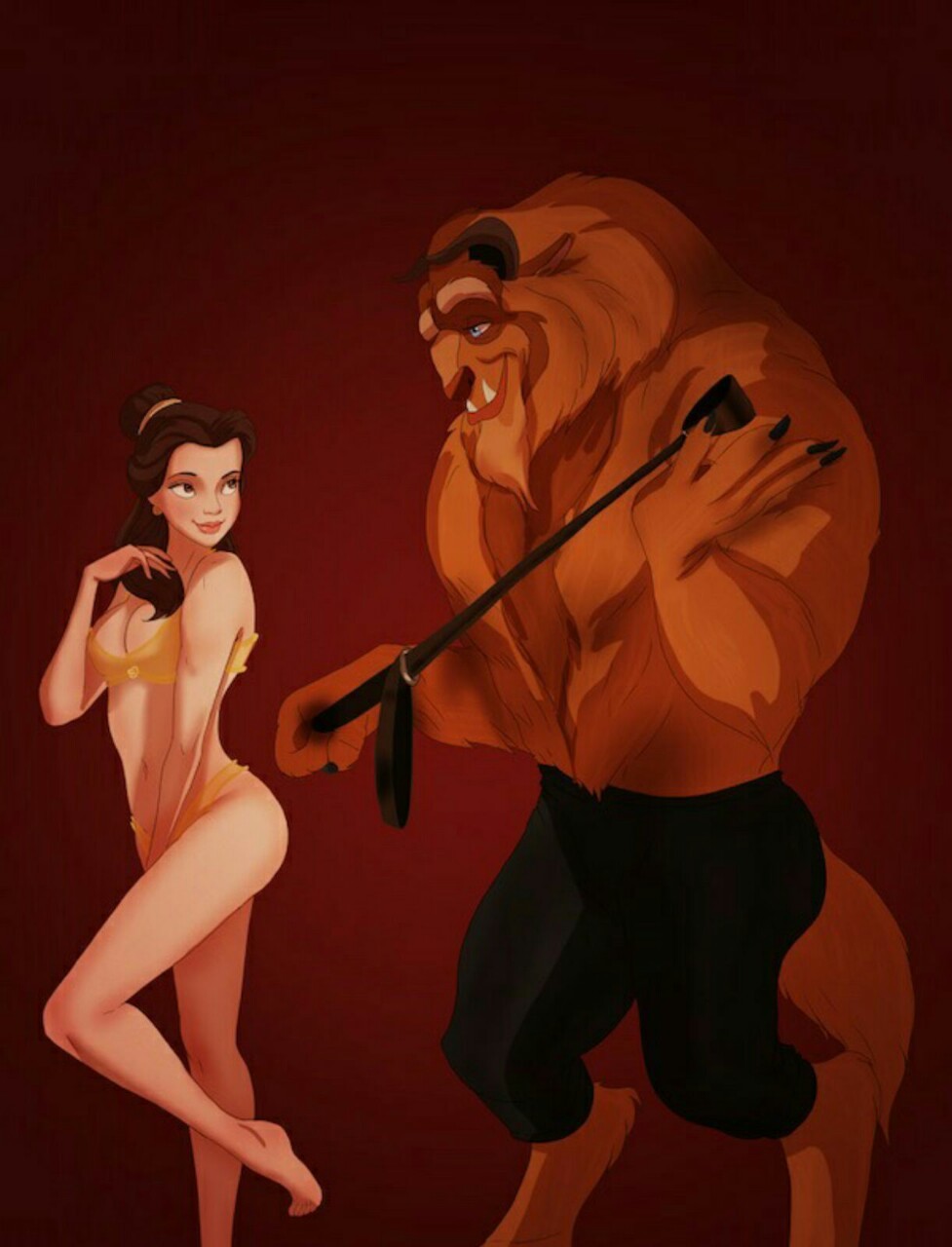 Domestic violence disney princess