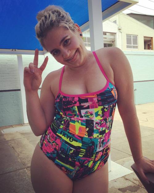 We #went to the #swimming #pool this #afternoon just up the #road and I got #new #swimmingsuit and I