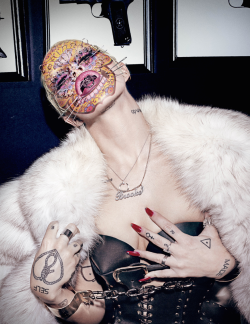 atmuse:  Brooke Candy by Steven Klein for V Magazine 