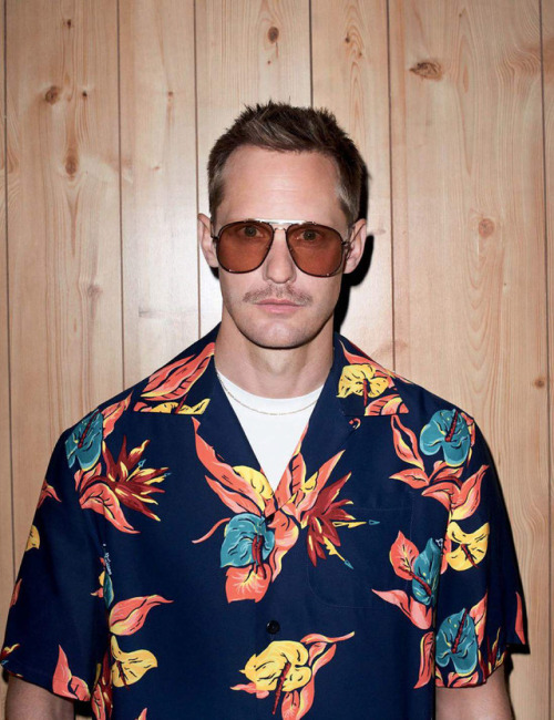 blog-girl-on-film: Alexander Skarsgård by Terry Richardson | GQ Style Germany. Fall-Winter 2017