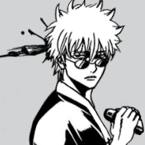 drunk-terminator:  here is a beautiful display about the fine relationship between gintoki’s head and tsukuyo’s kunai. 