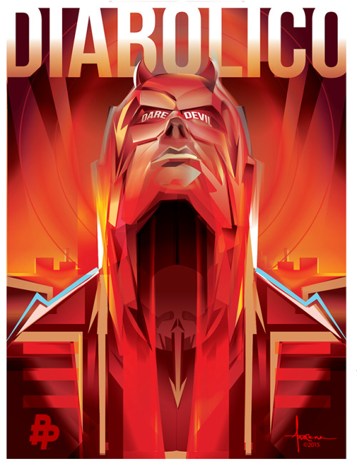 Porn Pics xombiedirge:  Daredevil by Orlando Arocena