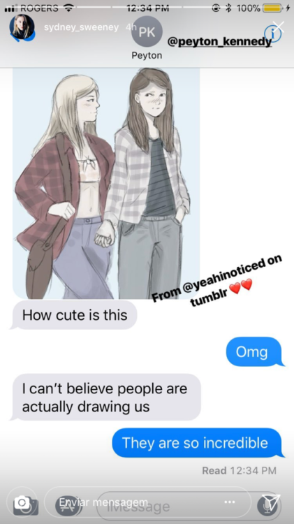 lesbian-jesuss:I CAN’T BELIEVE THEY REALLY SEND MESSAGES TO EACH OTHER HOW CUTE IS THISthey think we