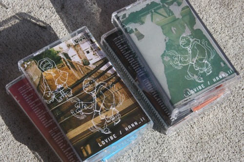 dirtytapes:  DT009: LoVibe / Hann_11 - “Halves” Split TapeLimited Edition of 200 Pro Dup