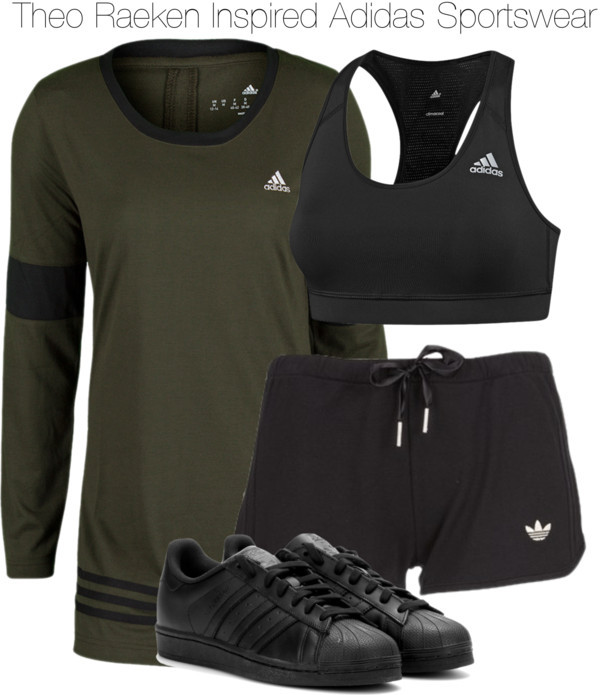 tv inspired outfits — Theo Raeken Inspired Sportswear
