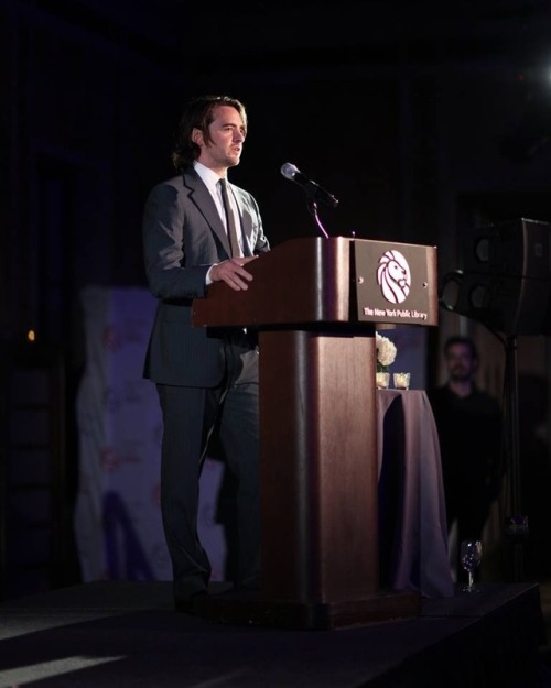 teampiazza: Vincent Piazza at the 2017 NYPL Young Lions Fiction Award at The New York Public Library