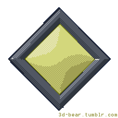 3d-bear: GEN 2 POKEMON BADGES (3D SPRITES) Since I got so many request to do it –