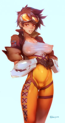 art-of-cg-girls:  Tracer by mldoxy