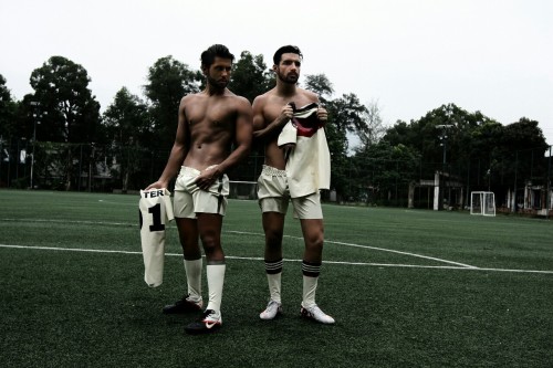 themanoloortiz:  Who’s ready for the worldcup? Pick ur team and gear up! Uniforms by latexcatfish.com 