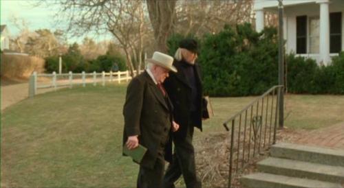  The Golden Boys (2008) - Charles Durning as John BartlettThat hat. Black suit & red polka dot t