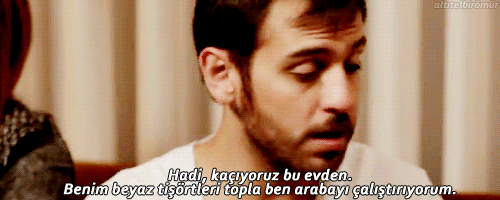 altitelbiromur:  Sanki yıllardır evliymişsiniz gibi Yaren’e toplan hadi gidiyoruz demeni yerim adam. 