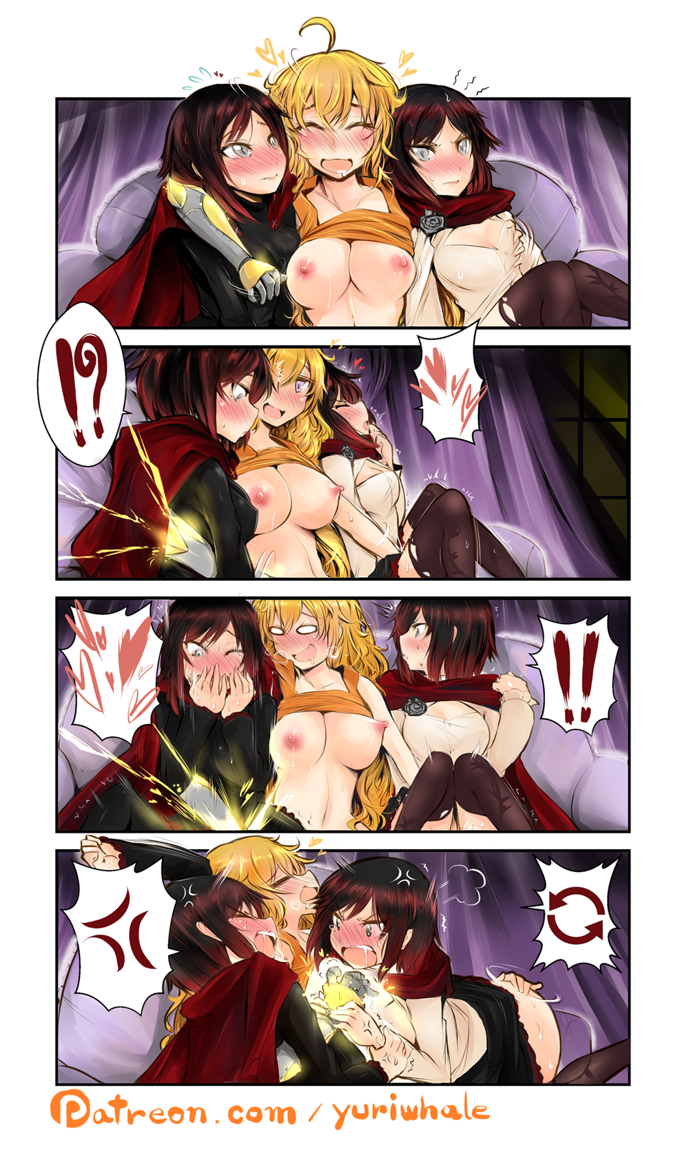 yurigirlzz:  An aggressive prank