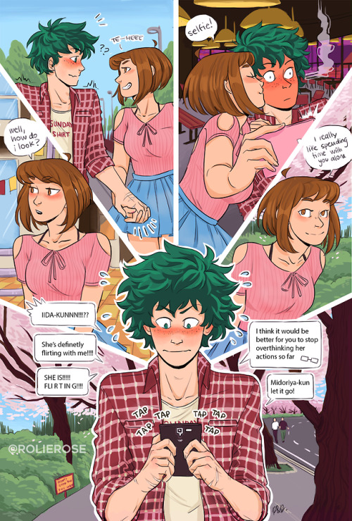rolierose: More zine submissions! This time for @bnha-mirrors zine, a compilation of stories of diff