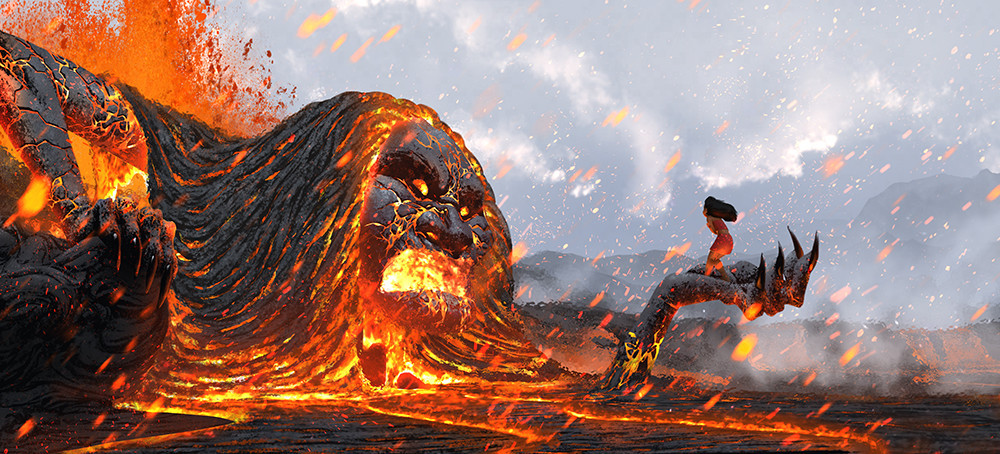 artbyall: “  Disney’s MOANA visual development “ by   ryan lang 
