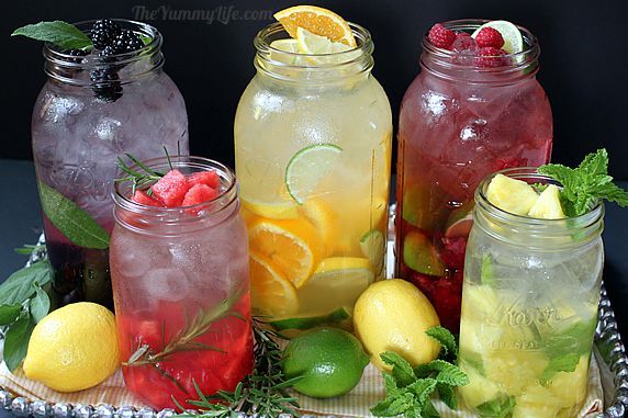 stardusting:   Flavored Water  These all look amazing but BLACKBERRY SAGE, oh my.