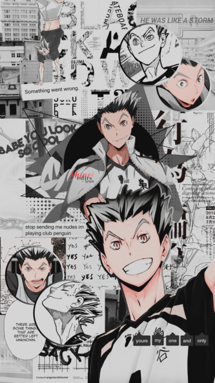 brenedits - ⇝ haikyuu lockscreens⇝ like/reblog if you...