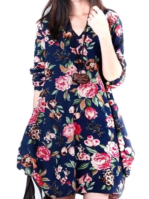 sistar-baby:Long Sleeve Fake Two Pieces Vintage Dresses make you so Beautiful!1=>  Left      ✿❀  