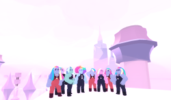 diamondauthorityrblx:  Two teams of Homeworld Bismuths working on a gem city for aristocratic gems!