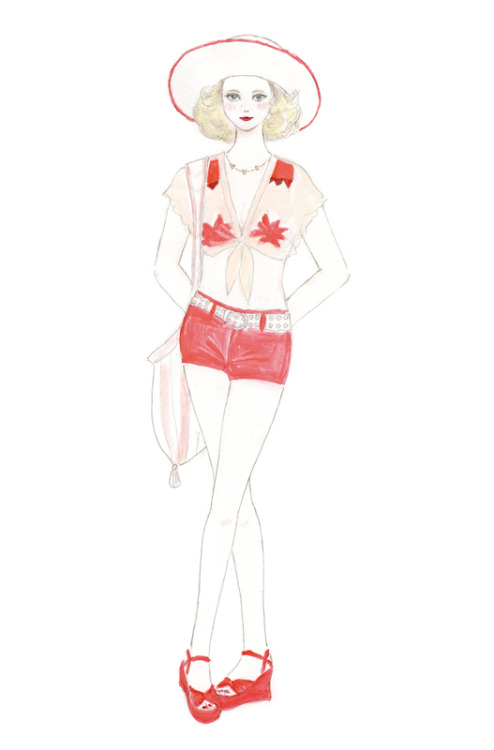 full length drawing of jodie foster, IRIS in ‘taxi driver’.using red colors, hotpants, platform sand