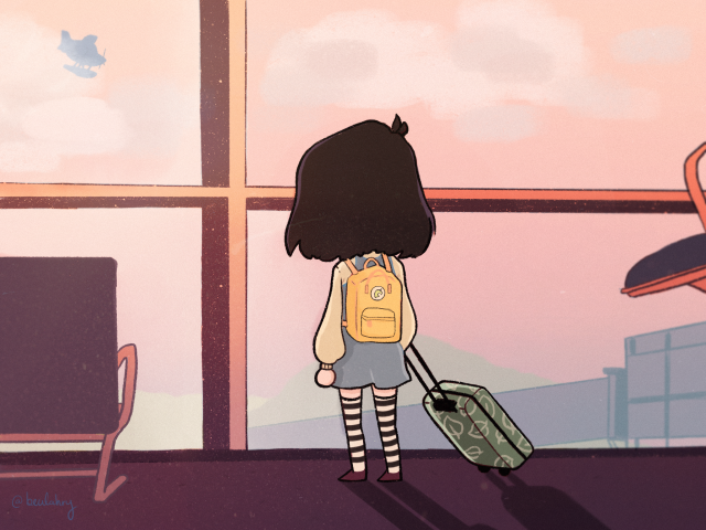 oh, looks like my plane’s finally arriving…