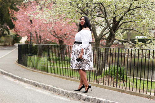 shapely-chic-sheri:{New Post} Playful Print. Check out the outfit details and more pictures on shape