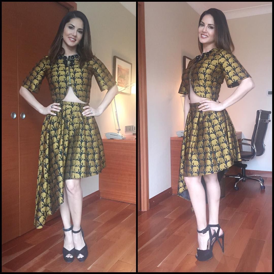 Thanks @parul_j_maurya for this super cute outfit for One Night Stand Bangalore promotions