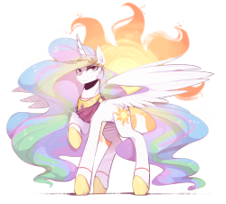 mylittlefanart:  Sun Goddess by NovaBytes 