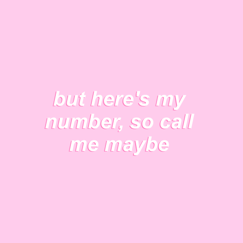 Call Me Maybe - Carly Rae Jepsen