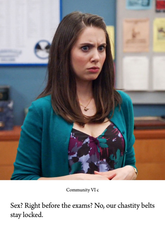 Nice Alison Brie cap. Do you think Annie Edison would would in a  chastity cap? I love that you keep things “in character” so I’m not sure  if Annie’s the key holding type. Maybe if it were for a class though…  Greendale