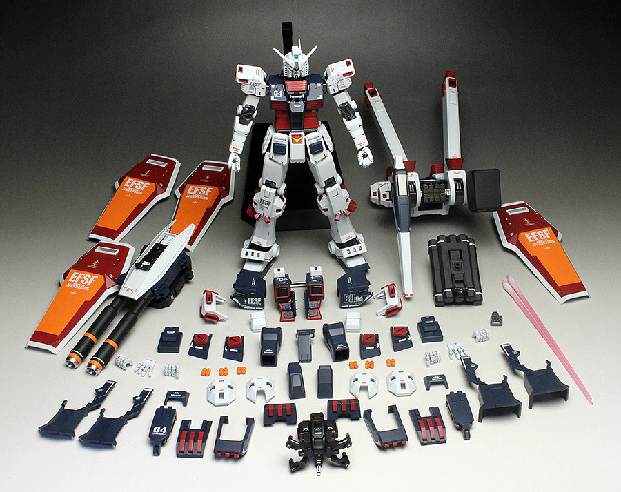 toysmaniac:  MG 1/100 Full Armor Gundam Ver. Ka [Gundam Thunderbolt] - Painted Build