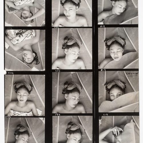 Fritz Henle, Contact sheet, Nieves, (Model of Diego Rivera), Cuernavaca, 19431947 more