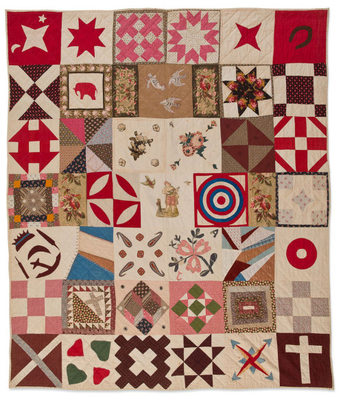 moonshinemaven: Sampler Quilt, about 1885Possibly New YorkSpeed Art Museum