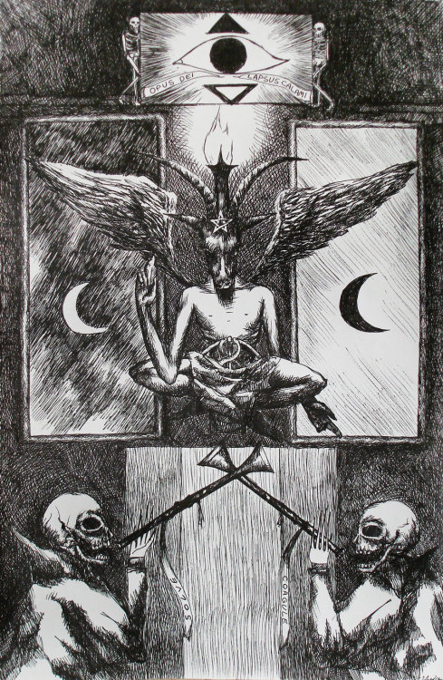 monsterman:  Baphomet by Cybotics (Jonathan Radin)