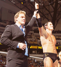 Unf Jericho in a suit and Wade Barrett!