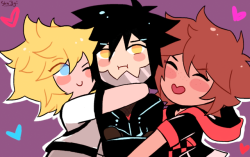 shu3gi:  Vanitas is their darknessbut Sora