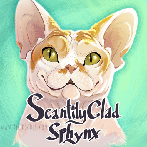  Icon done for Piggy’s cattery featuring GROOT, his half-brother!I don’t normally logos 