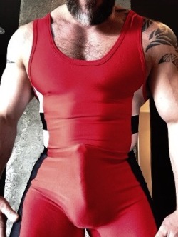 wrestlersandsinglets:  Follow me for Hot Wrestlers in Sexy Singlets =)