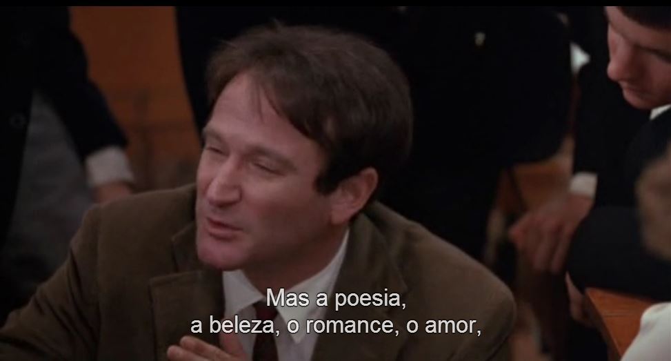Eu colo em teu colo.