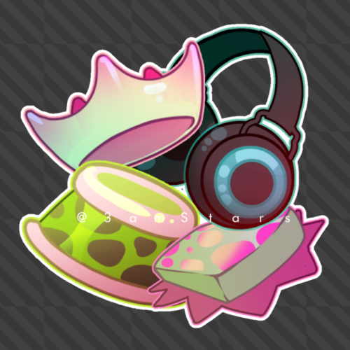 idol icons for my friend’s splatoon discord!