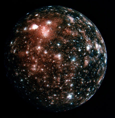 wardens-oath:  something-in-the-way-she-knows:  hyvapaiva:  Jupiter’s moon, Callisto.  is no one going to explain what all the lights are  they’re impact craters! callisto is one of the most heavily cratered object in the solar system, and as far