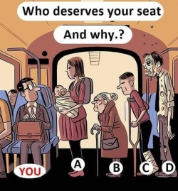 pr1nceshawn:Who Would You Give Up Your Seat