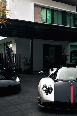 Lambo and Zonda, 2 sexy cars