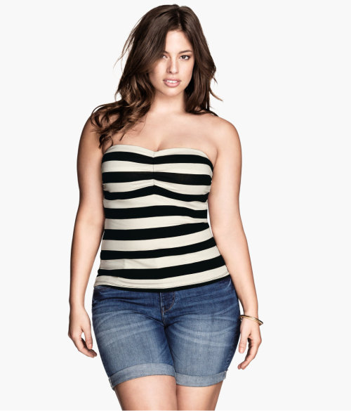 curveappeal:  Ashley Graham for H&M36 inch bust, 34 inch waist, 47 inch hips