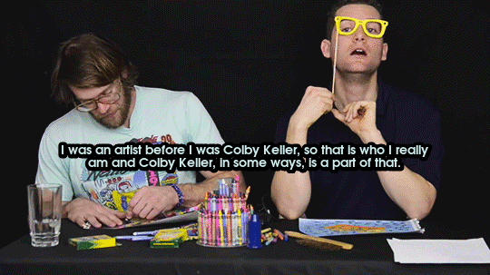 stiwfssr:  Coloring With Christian - Colby Keller 