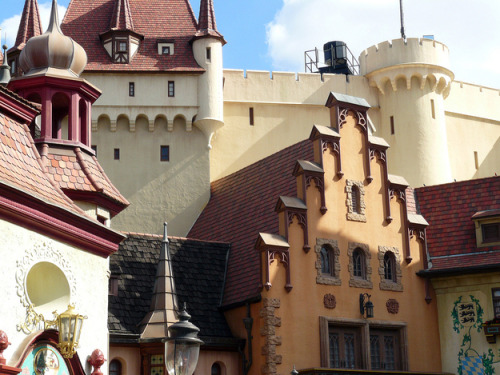 Did You Know? The massive castle structure behind the German pavilion at EPCOT was meant to house a 